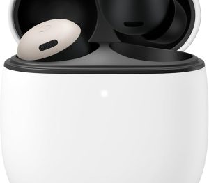 Google Pixel Buds Pro - Noise Canceling Earbuds - Up to 31 Hour Battery Life with Charging Case[2] - Bluetooth Headphones - Compatible with Android - Porcelain